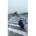 Gran vía de guardia de carretera de venta poste q235 poste de acero para la aplicación de carretera